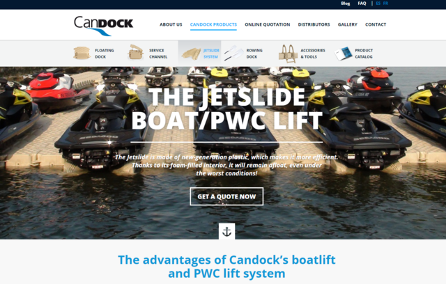 Jet Ski Floating dock   PWC Docks Lift   Ramp   JetSlide by Candock.png